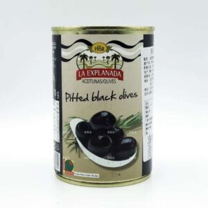Pitted black olives